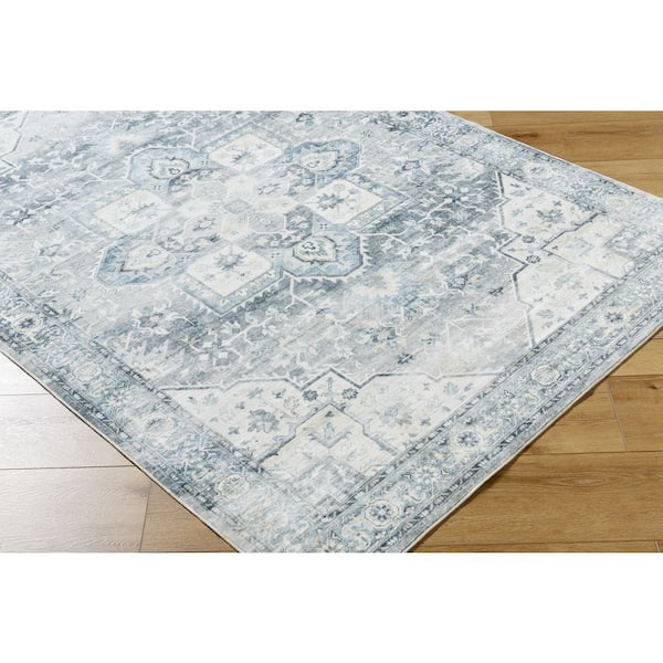 Peroti Navy 7 ft. 10 in. Square Indoor/Outdoor Area Rug