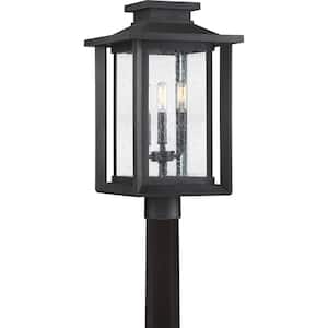Wakefield 1-Light Earth Black Outdoor Post Lantern