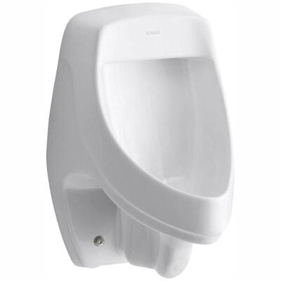 Dexter 0.5 or 1.0 GPF Urinal with Rear Spud in White