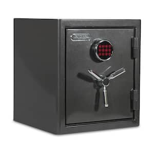 Platinum 1.96 cu. ft. Fireproof/Waterproof Home and Office Safe w/ Electronic Lock, Dark Gray Metallic Finish