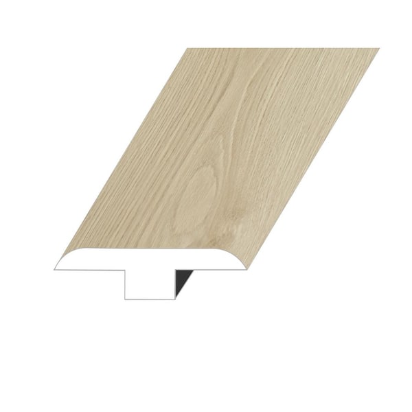 Montserrat Hoxton Opal 0.5 in. Thick x 1.8 in. W x 94.5 in. L Embossed Wood Look Waterproof Laminate T-Molding