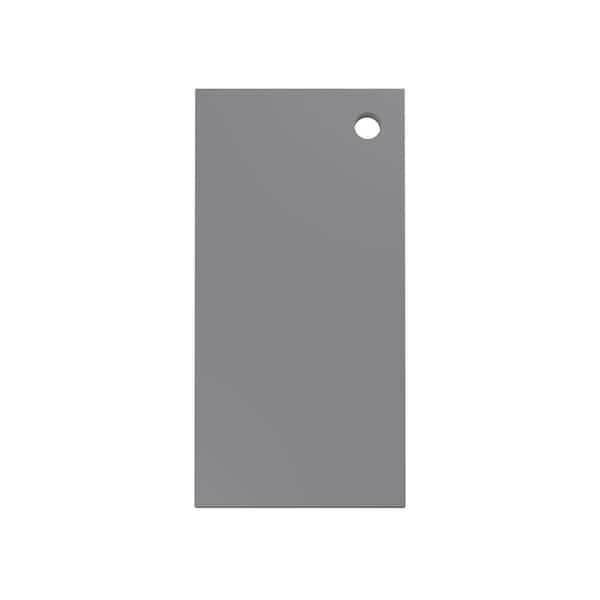 Roseland 3 in. W x 0.19 in. D x 6 in. H Cabinet Color Sample in Slate Gray