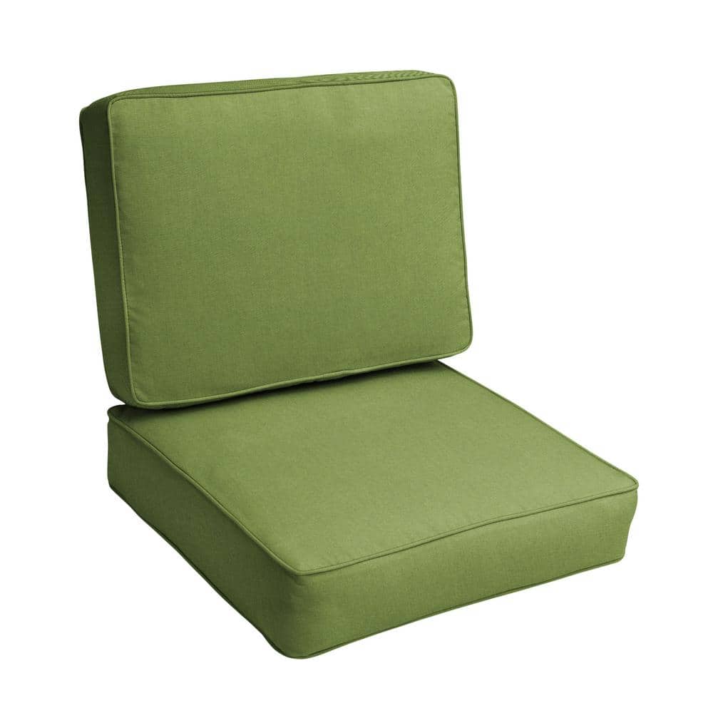 23.5 x 23 Deep Seating Outdoor Corded Cushion Set in Sunbrella Spectrum Cil