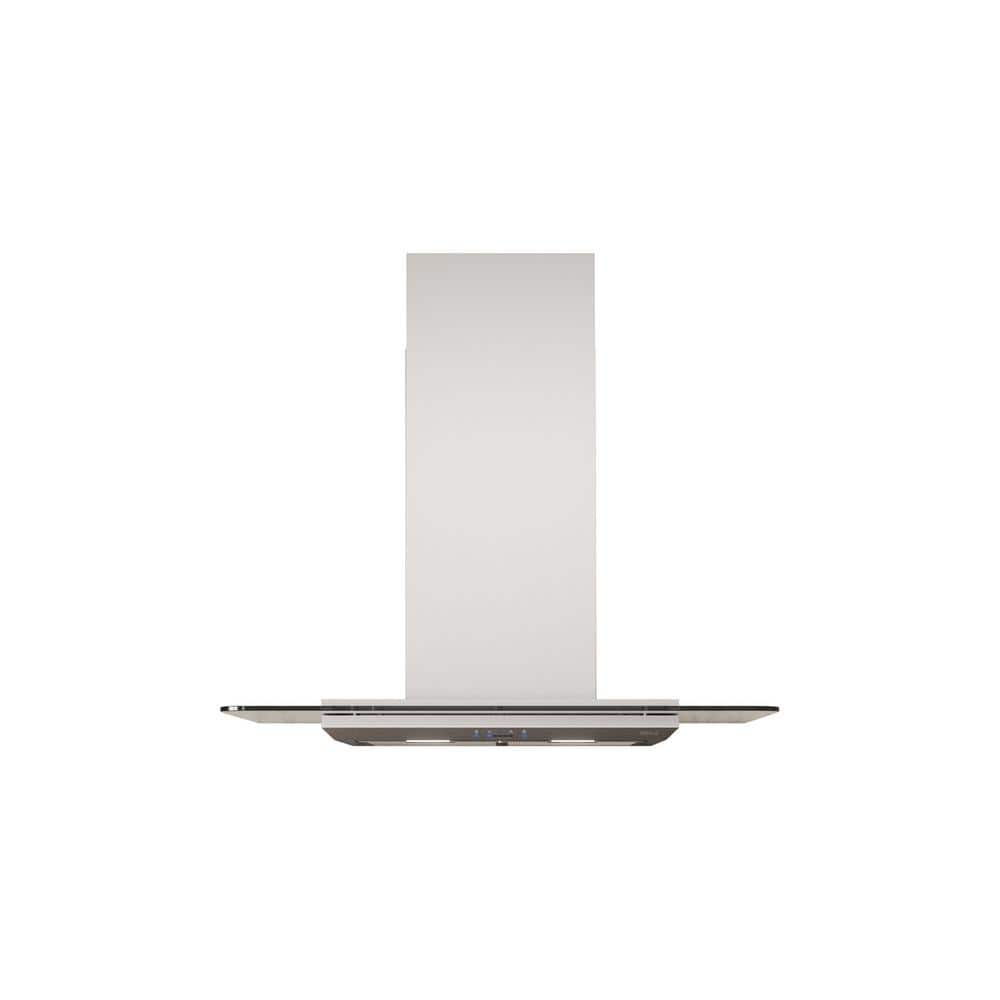 Verona 30 in. Convertible Wall Mount Range Hood with LED Lights in Stainless Steel