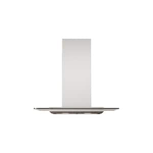 Verona 30 in. Convertible Wall Mount Range Hood with LED Lights in Stainless Steel