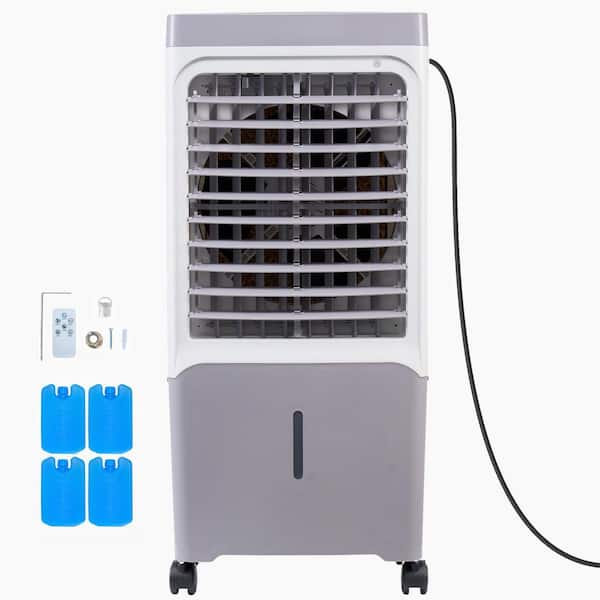 Evaporative Air Cooler, 1800 CFM with 6.8 Gal. Water Tank Swamp Cooler, Portable Cooling Fan with Remote Contro