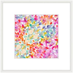 Sprinkles I Framed Giclee Abstract Art Print 25 in. x 25 in.