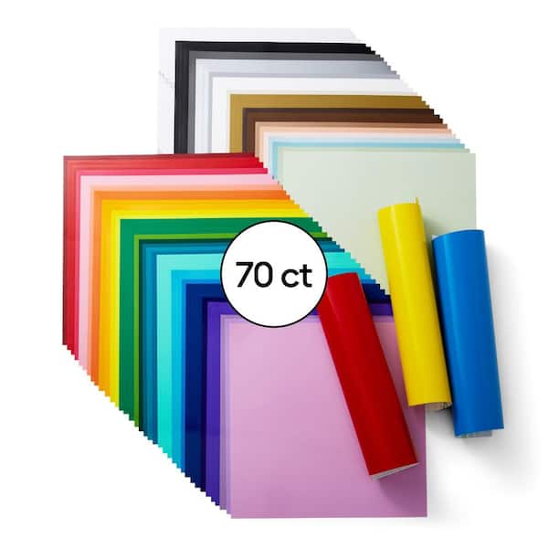 Cricut Permanent Vinyl Ultimate Sampler (70 ct)