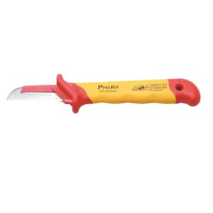 7 in. VDE 1000-Volt Insulated Straight Blade Cabin Knife