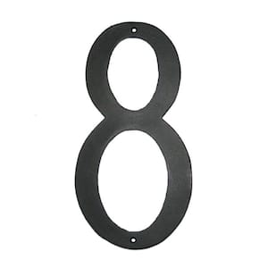 10 in. Standard House Number 8