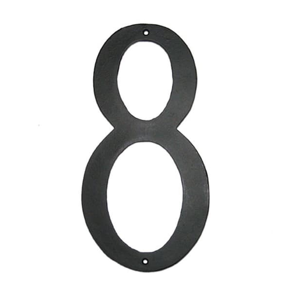 Montague Metal Products 10 in. Standard House Number 8