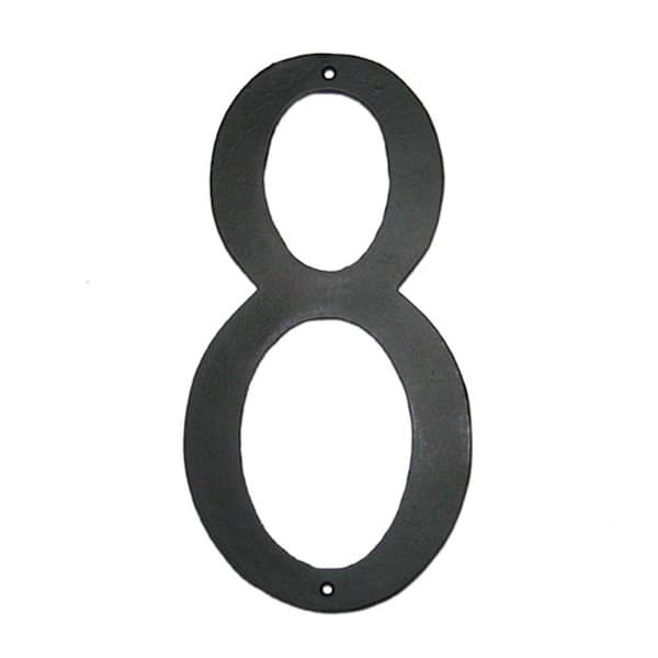 Montague Metal Products 6 in. Standard House Number 8