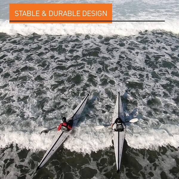 ORU KAYAK - Oru Kayak Foldable Kayak Coast XT : Stable, Durable, Lightweight-Lake, River, and Ocean Kayaks-Advanced (Black)