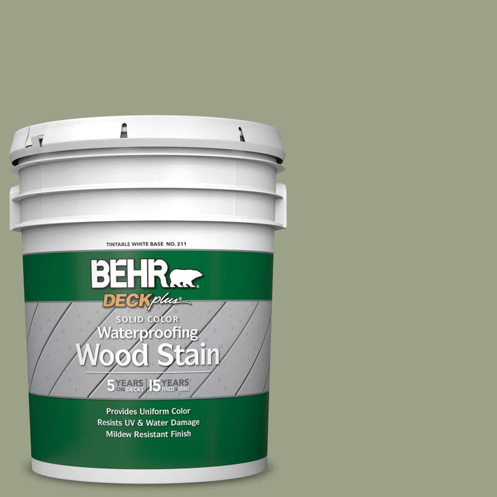 5 gal. #SC-132 Sea Foam Solid Color Waterproofing Exterior Wood Stain
