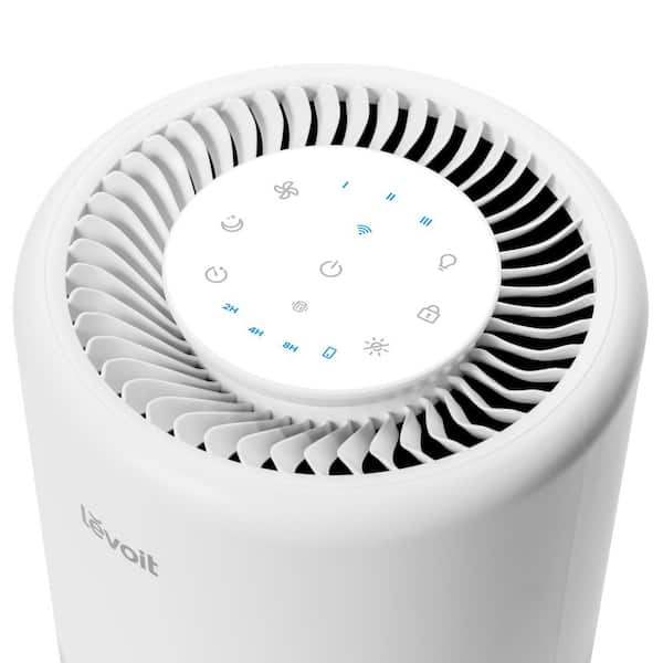 White PlasmaPro Smart True HEPA Smart Air Purifier, 178 sq. ft.