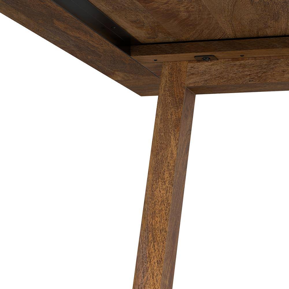 Whitley Burnt Wax Solid Mango Wood Dining Table