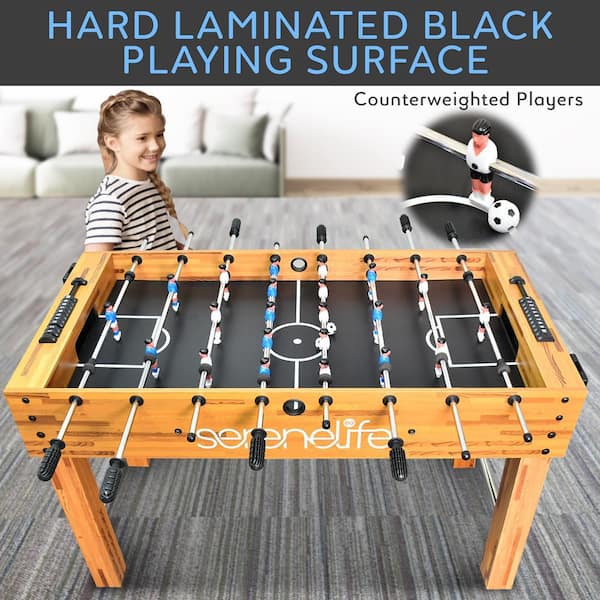 SereneLife 48'' 5 in 1 Foldable Multi-Function Game Table