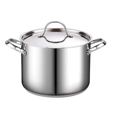 Classic 8 qt. Stainless Steel Stock Pot with Lid