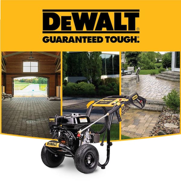DEWALT - 3600 PSI 2.5 GPM Cold Water Gas Professional Pressure Washer with HONDA GX200 Engine