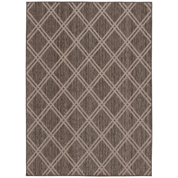 Flatweave Assorted Multi 5 ft. x 7 ft. Indoor/Outdoor Area Rug