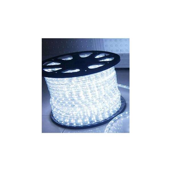 OBJLGEV 50ft. Indoor/Outdoor Warm White Plug-In Integrated LED Rope ...