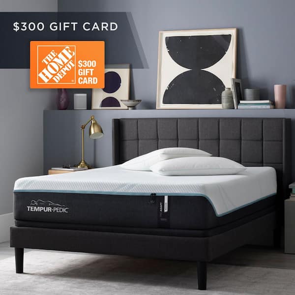 TEMPUR-PEDIC TEMPUR-ProAdapt 12 In. Medium Memory Foam King Mattress ...