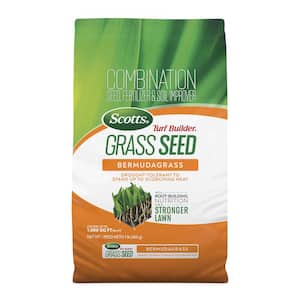 Turf Builder 1 lb. Grass Seed Bermudagrass with Fertilizer and Soil Improver, Drought-Tolerant