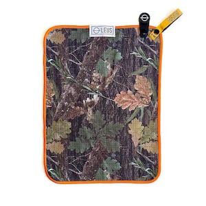 BBQ Towel Grilling Cooking Camping Magnetized Quick Drying Absorbent Microfiber Hand towel - Hunter Camo 12 in. x 16 in.