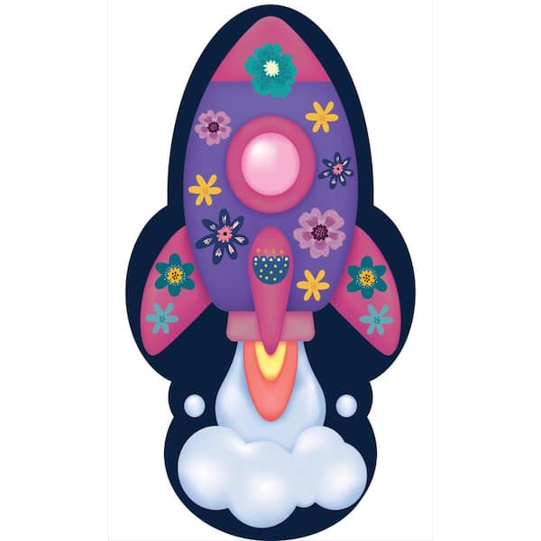 Nourison Imagination Multicolor 5 ft. x 7 ft. Graphic Contemporary Area Rug