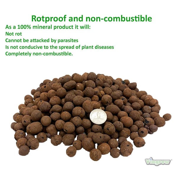 Details about   Hydroton clay pebbles growing media expanded clay rocks for hydroponic system yo 