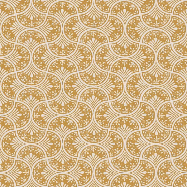Graham & Brown Hopwood Cottage Ochre Wallpaper