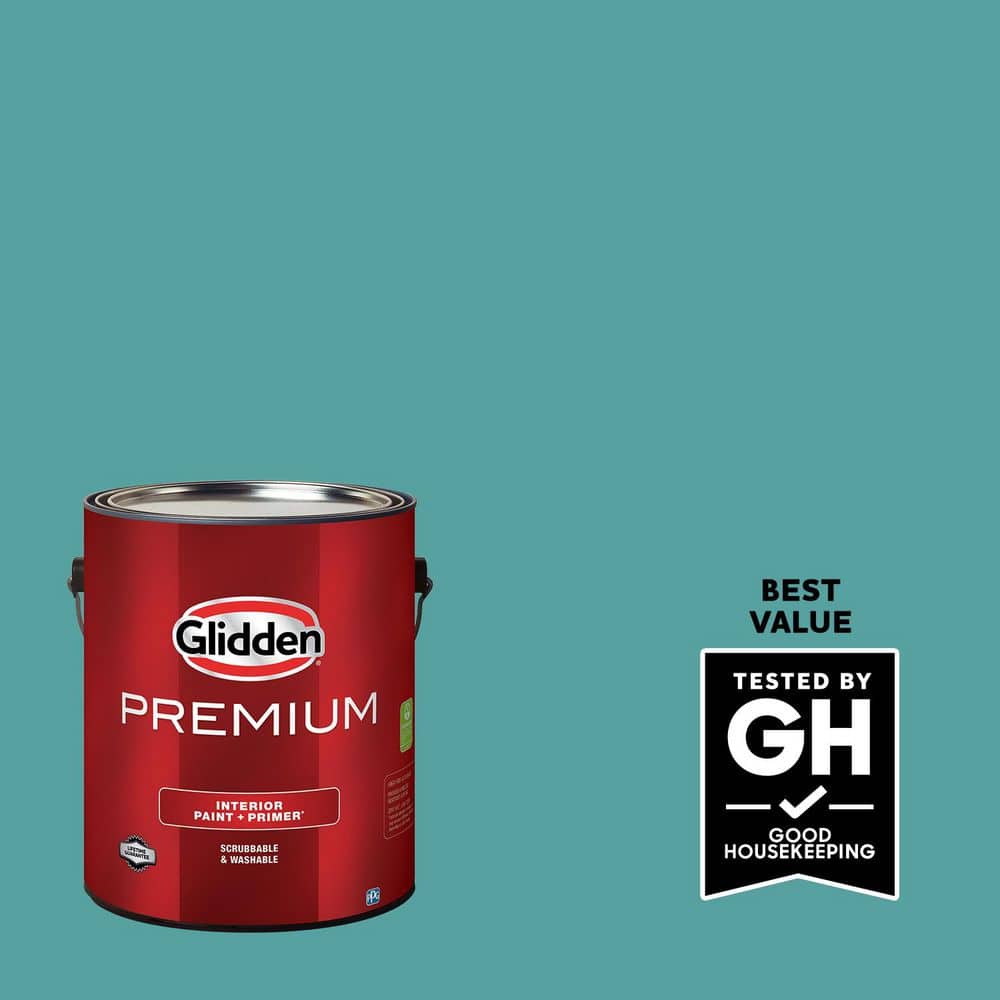 1 gal. PPG1147-5 Teal Bayou Eggshell Interior Latex Paint price history on PriceWatchPro