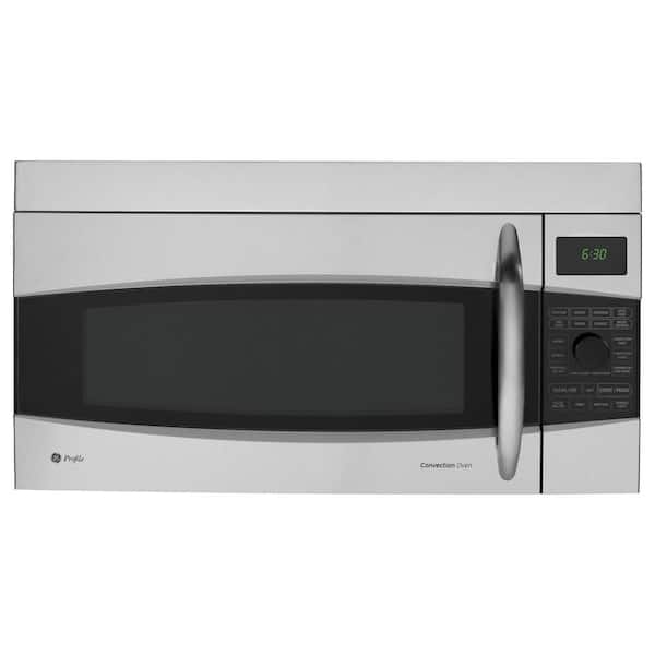 GE Profile 1.7 cu. ft. Over the Range Convection Microwave in Stainless Steel-DISCONTINUED