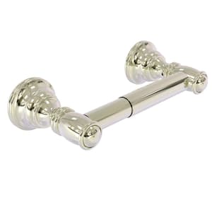 Carolina Collection 2 Post Toilet Tissue Holder in Polished Nickel