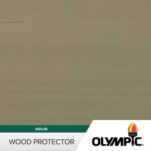 Wood Protector 1 gal. SC-1047 Monterey Gray Exterior Solid Stain Plus Sealer in One