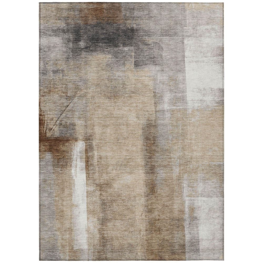 Chantille Machine Washable Indoor/Outdoor Abstract ACN1984 Beige 3 ft. x 4 ft. Area Rug price history on PriceWatchPro