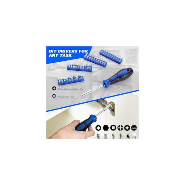 YICHUHAOXI 79-Pieces Magnetic Screwdriver Set w/Precision Slotted