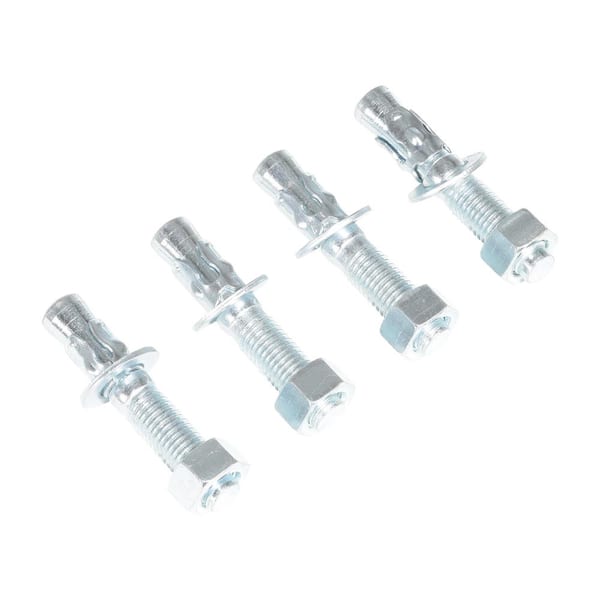 Vestil 3/4 in. x 4 in. Anchor Bolts for Concrete (Package of 4)
