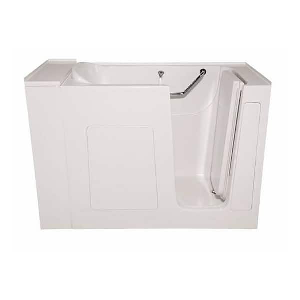 Hydro Systems 52 in. x 30 in. Right-Handed Rectangular Walk-In Bathtub in White
