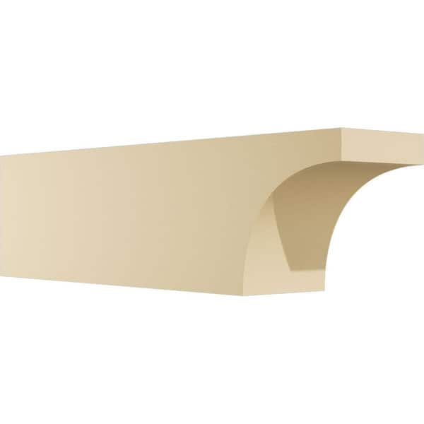 Ekena Millwork Standard Huntington 6 in. W x 8 in. H x 30 in. D Signature Urethane Rafter Tail Outlooker