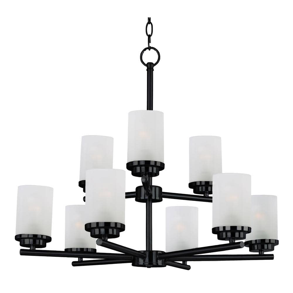 Corona 9-Light Black Chandelier price history on PriceWatchPro