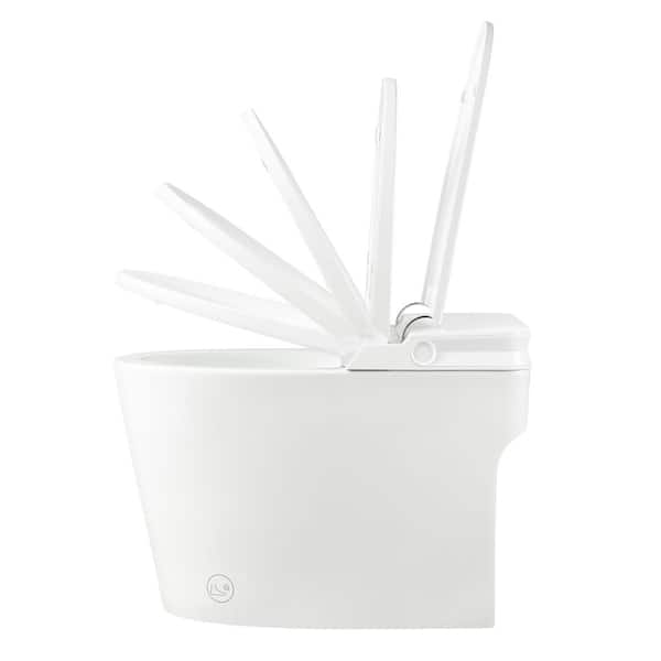 Touchless Smart Toilet 1000 MaP, Auto Lid/Seat, Auto Dual Flush 1.0/1.11 GPF Chair Height, 1-Piece White Elongated