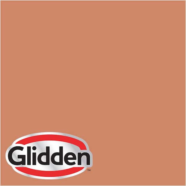 Glidden Premium 1 Gal Hdgo21 New Terra Cotta Flat Latex Exterior Paint Hdgo21px 01f - Terracotta Paint Color Mix