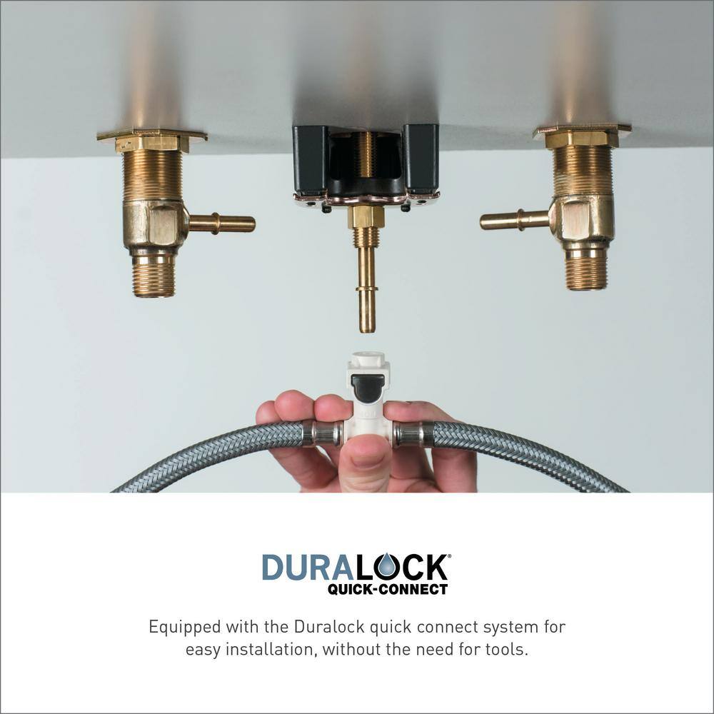 Ronan Spot Resist Brushed Nickel Two-Handle Widespread Bathroom Faucet