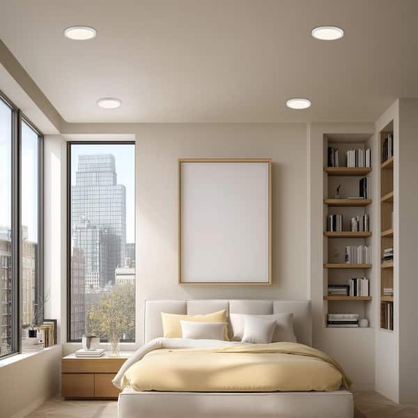 Square Acrylic Ceiling Light Diffuser Panel – Frosted Lampshade Cover, 11.59" X 11.59", Flush Mount, With Iron Frame, For Bedroom & Living Room