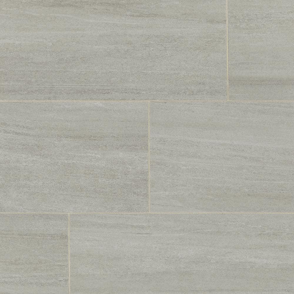 Daltile Nova Falls Gray 12 in. x 24 in. Porcelain Stone Look Floor and Wall  Tile (15.6 sq. ft.  Case) NP101224HD1P6 - The Home Depot