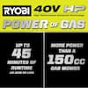 40V HP Brushless 20 in. Cordless Battery Walk Behind Push Mower with 6.0 Ah Battery and Charger