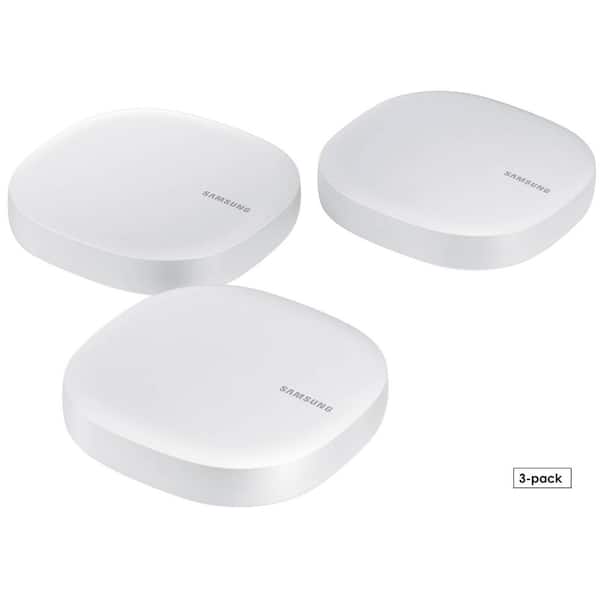 Samsung Connect Home Wireless Router with Built-In SmartThings Hub, White (3-Pack)