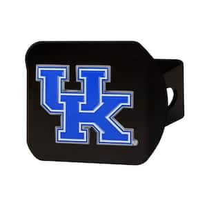 NCAA University of Kentucky Color Emblem on Black Hitch Cover