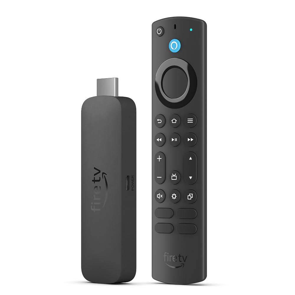 Fire TV Stick 4K Max (2nd Gen) Streaming Device with Wi-Fi 6E  Support, Ambient Experience, and Alexa Voice Remote B0BP9SNVH9 - The Home  Depot